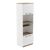 Ντουλάπα κουζίνας Rowan pakoworld σε λευκή-sonoma απόχρωση 60x42x182εκ |  Ντουλάπια στο espiti