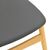 Καρέκλα Cardith pakoworld rubberwood-plywood σε φυσική απόχρωση-pu μαύρο 48x51x78εκ |  Καρέκλες στο espiti