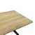 Τραπέζι Ezali pakoworld sonoma mdf με μαύρα μεταλλικά πόδια 140x80x75εκ |  Τραπέζια στο espiti