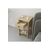 Stewehome Κομοδίνο με δύο συρτάρια από σε όψη δρυός 40x35x70 cm 934099 |  Κομοδίνα στο espiti