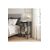 Stewehome Κομοδίνο με ένα συρτάρι και χρυσή λαβή 40x35x70 cm 429404 |  Κομοδίνα στο espiti