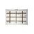 Stewehome Διακοσμητική ξύλινη μοντέρνα βιβλιοθήκη με πολλαπλά ράφια τοίχου Καφέ 245190 |  Ραφιέρες τοίχου στο espiti