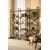 Stewehome Μεταλλική βιβλιοθήκη με 5 ράφια και 3 τμήματα Καφέ 170x30x175 cm 968027 |  Βιβλιοθήκες στο espiti