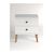 Stewehome Σκανδιναβικό κομοδίνο με συρτάρια (38 cm) 45x38x51 cm 652315 |  Κομοδίνα στο espiti
