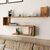 Ραφιέρα τοίχου Belinda pakoworld oak 120x14.5x71.4εκ |  Ραφιέρες τοίχου στο espiti