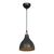 Φωτιστικό οροφής μονόφωτο Lofty pakoworld Ε27 μαύρο Φ18x22εκ |  Οροφής στο espiti