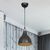 Φωτιστικό οροφής μονόφωτο Lofty pakoworld Ε27 μαύρο Φ18x22εκ |  Οροφής στο espiti