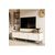 Stewehome Μποέμ έπιπλο τηλεόρασης με πόρτες από Membran MDF Κίτρινο 180x35x50 cm 579204 |  Έπιπλα τηλεόρασης στο espiti