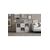 Stewehome Κονσόλα με ράφι και ντουλάπι Λευκό 40x98x72 cm 838675 |  Βιτρίνες - Έπιπλα εισόδου στο espiti