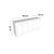 Stewehome Μποέμ κονσόλα με καπάκι από mdf 180x40x87 cm 514447 |  Βιτρίνες - Έπιπλα εισόδου στο espiti