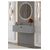 Stewehome Ντουλάπι κονσόλα MDF τοίχου με πόρτα 50x26x26 cm 367215 |  Βιτρίνες - Έπιπλα εισόδου στο espiti
