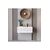 Stewehome Κονσόλα τοίχου με πόρτα από 100% MDF Λευκό 69x26x24 cm 918433 |  Βιτρίνες - Έπιπλα εισόδου στο espiti