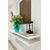 Stewehome Κονσόλα από λευκό και χρυσό μέταλλο 120x12x12 cm 349983 |  Βιτρίνες - Έπιπλα εισόδου στο espiti