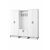 Stewehome Ντουλάπα με 4 πόρτες από Συνθετικό ξύλο 180 cm Λευκό 35x184x184 cm 579014 |  Καλόγεροι -Κρεμάστρες στο espiti