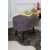 Stewehome Πολυλειτουργικό άνετο ευρύ πουφ καθιστικό με πόδια από φυσική ξύλινη γκίλντα 58x39x2 cm 105004 |  Πουφ στο espiti