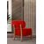 Stewehome πολυθρόνα με πόδια από ξύλο οξιάς 66x60x65 cm 904302 |  Πολυθρόνες σαλονιού στο espiti