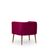 Stewehome Πολυθρόνα με ξύλινα πόδια 60x55x55 cm 169945 |  Πολυθρόνες σαλονιού στο espiti