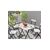 Stewehome Σετ τραπεζαρίας μπαλκονιού και μπίστρου για 4 άτομα με τραπέζι και καρέκλες από MDF 90x54x70 cm 340990 |  Σετ τραπεζαρία κήπου στο espiti