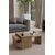 Stewehome πολυλειτουργικό σετ 2 τεμαχίων τραπεζιών σαλονιού από ξύλο με διακοσμητικό σχεδιασμό 811135 |  Τραπεζάκια σαλονιού στο espiti