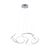 Stewehome μοντέρνο φωτιστικό οροφής από αλουμίνιο με λευκό led φως για κουζίνα σαλόνι δωμάτιο και χολ 45x45x81 cm 774770 |  Οροφής στο espiti
