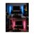 Stewehome Λάμπα δαπέδου με φωτισμό led rgb μεταλλική με τηλεχειρισμό και ρυθμιζόμενη φωτεινότητα Μαύρο 863861 |  Δαπέδου στο espiti