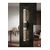 Stewehome Μοντέρνο φωτιστικό τοίχου LED μεσαίου μεγέθους 40 cm σε ανθρακί γκρι από ακρυλικό με μπαταρία και λευκό LED 99266678 |  Απλίκες στο espiti