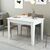 Stewehome Τραπέζι κουζίνας Λευκό / Δρυς 110x72x75 cm 145948 |  Τραπέζια στο espiti