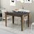 Stewehome Τραπέζι κουζίνας Λευκό / Δρυς 110x72x75 cm 145948 |  Τραπέζια στο espiti