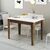Stewehome Τραπέζι κουζίνας Λευκό / Δρυς 110x72x75 cm 145948 |  Τραπέζια στο espiti