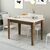 Stewehome Τραπέζι κουζίνας Λευκό / Δρυς 110x72x75 cm 145948 |  Τραπέζια στο espiti