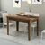 Stewehome Τραπέζι κουζίνας Λευκό / Δρυς 110x72x75 cm 145948 |  Τραπέζια στο espiti
