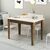 Stewehome Τραπέζι κουζίνας Λευκό / Δρυς 110x72x75 cm 145948 |  Τραπέζια στο espiti