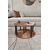Stewehome Τραπεζάκι Σαλονιού 2 τεμαχίων (Δρυς) 70x70x38 cm 314256 |  Τραπεζάκια σαλονιού στο espiti
