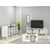 Stewehome BARE 3'li Σαλόνι Έπιπλο Τηλεόρασης Τραπεζάκι &amp; Μπουφές | Γκρι Ανθρακί Χρυσό 150x40x80 cm 165718 |  Φοιτητικα Πακετα στο espiti