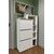 Stewehome Ντουλάπι Παπουτσιών με Ράφια καρυδιά 90x32x143 cm 420253 |  Παπουτσοθήκες στο espiti