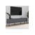 Stewehome Έπιπλο τηλεόρασης με μεταλλικά πόδια 180x31x45 cm 456754 |  Έπιπλα τηλεόρασης στο espiti