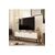 Stewehome Μονάδα τηλεόρασης 138 cm με πόρτα μοντέρνου στυλ από σανίδα μελαμίνης 138x30x45 cm 303182 |  Έπιπλα τηλεόρασης στο espiti