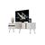 Stewehome Έπιπλο τηλεόρασης με ντουλάπι 150x30x45 cm 154994 |  Έπιπλα τηλεόρασης στο espiti
