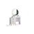 Stewehome Σετ υπνοδωματίου μοντέρνο με ντουλάπα MDF και κρεβάτι με βάση και υφασμάτινη επένδυση κεφαλαριού Λευκό και χρυσό 242x54x217 cm 24565519 |  Σέτ Κρεβατοκάμαρας στο espiti