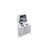 Stewehome Σετ υπνοδωματίου με κρεβάτι με βάση και υφασμάτινη επένδυση κεφαλαριού ντουλάπα με ράφια και μεντεσέδες κομοδίνο και συρ Χρυσό και μπεζ Κουμ 242x54x217 cm 45783904 |  Σέτ Κρεβατοκάμαρας στο espiti