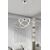 Stewehome Seher τριπλό κρεμαστό LED φωτιστικό χρώμιο 50x50x70 cm 850597 |  Οροφής στο espiti