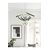 Stewehome Drone LED κρεμαστό φωτιστικό ανθρακί 40x40x70 cm 858018 |  Οροφής στο espiti