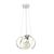 Stewehome Buket σφαιρικό LED κρεμαστό φωτιστικό χρώμιο 30x30x70 cm 667512 |  Οροφής στο espiti