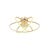 Stewehome Seher σφαιρικό LED τριπλό φωτιστικό χρυσό 50x50x30 cm 440666 |  Οροφής στο espiti