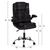 ΚΑΡΕΚΛΑ ΓΡΑΦΕΙΟΥ CANAN HM1201.11 ΜΑΥΡΟ PVC-ΒΑΣΗ ΧΡΩΜΙΟΥ 63x62x93-101Υεκ |  Καρέκλες γραφείου στο espiti