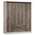 Ντουλάπα ρούχων τετράφυλλη OLYMPUS pakoworld χρώμα castillo-toro 159x57x183εκ |  Ντουλάπες ρούχων στο espiti