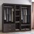 Ντουλάπα ρούχων πεντάφυλλη OLYMPUS pakoworld χρώμα wenge 198x57x183εκ |  Ντουλάπες ρούχων στο espiti