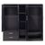 Ντουλάπα ρούχων πεντάφυλλη OLYMPUS pakoworld χρώμα wenge 198x57x183εκ |  Ντουλάπες ρούχων στο espiti