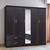 Ντουλάπα ρούχων πεντάφυλλη OLYMPUS pakoworld χρώμα wenge 198x57x183εκ |  Ντουλάπες ρούχων στο espiti