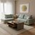 Γωνιακός καναπές δεξιά γωνία Luxury II pakoworld ύφασμα ciel-cream 290x235x95εκ |  Καναπέδες γωνιακοί στο espiti